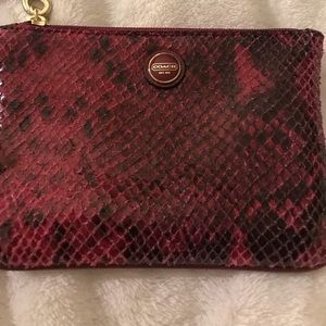 Coach wristlet